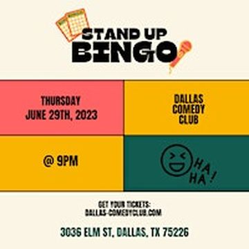 Stand-Up BINGO | Dallas Comedy Club