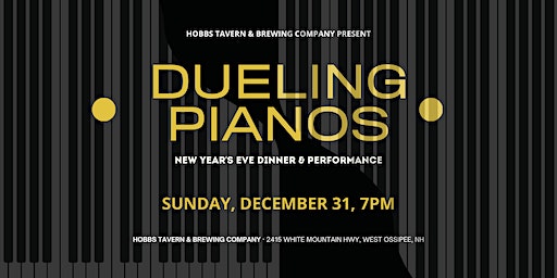 New Year's Dueling Pianos at Hobbs Tavern | Hobbs Tavern & Brewing Company
