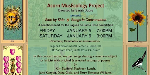 Acorn MusEcology Project presents Side by Side: Songs in Conversation | Laguna de Santa Rosa Foundation