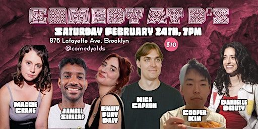 Comedy At D's | 876 Lafayette Ave
