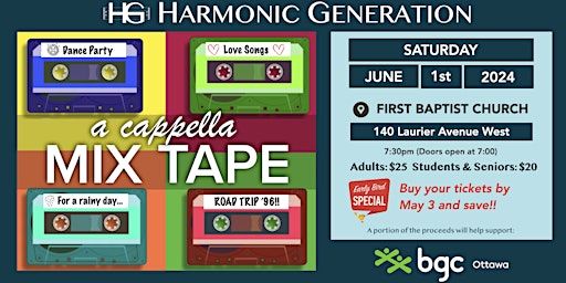 Harmonic Generation presents "a cappella MIX TAPE" | First Baptist Church