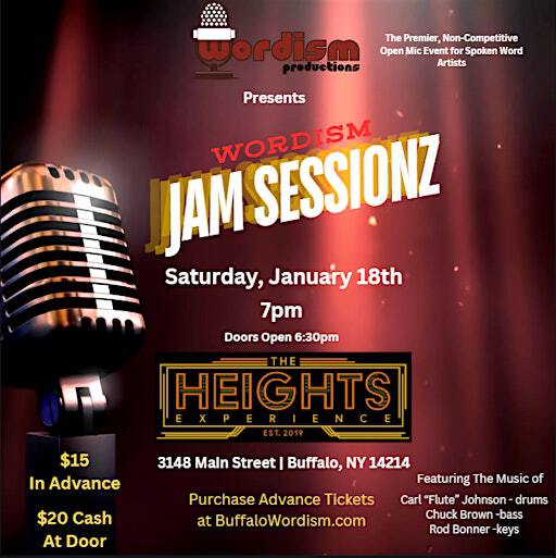 WORDISM Jam Sessionz | The Heights Experience