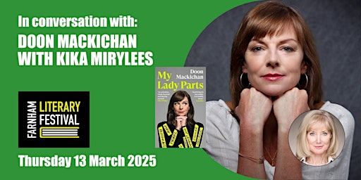Doon Mackichan in conversation with Kika Mirylees | Farnham Town Council