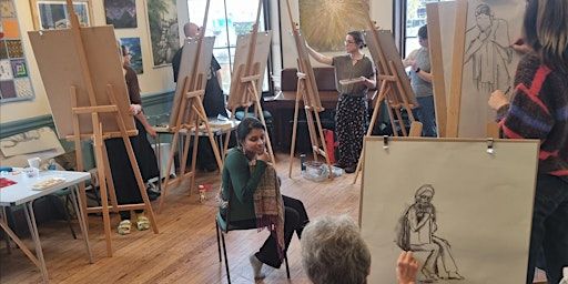 Draped life drawing in Penicuik, 90 mins, artist lead | Penicuik Community Arts Association