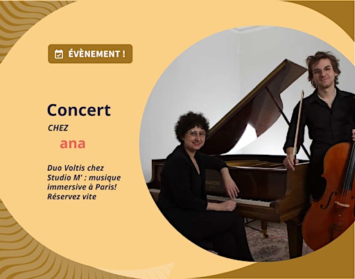 Piano & Violoncelle | studio de danse avec cave voutée