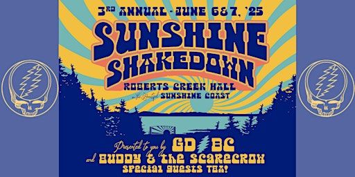 Sunshine Shakedown 2025 | Roberts Creek Community Hall