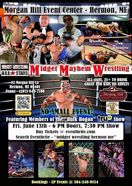 Midget Mayhem Wrestling | Morgan Hill Event Center