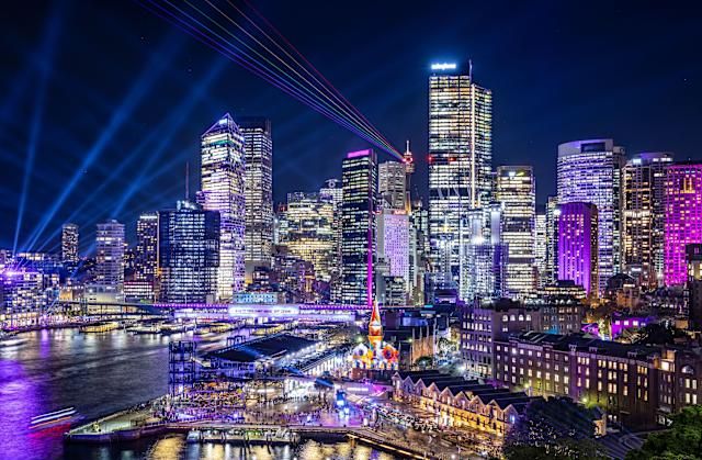 2025 繽紛悉尼燈光音樂節 Vivid Sydney 2025 | 馬丁廣場