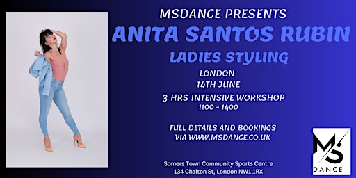 Salsa Ladies Styling intensive with Anita Santos Rubin | Somers Town Community Sports Centre