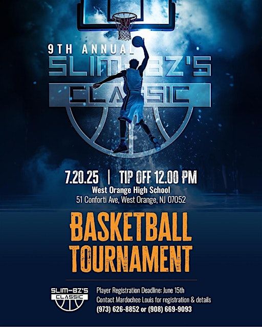 9th Annual Slim Bz's Classic Basketball Tournament | West Orange High School