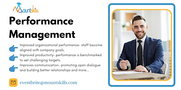 Performance Management 1 Day Training | For venue details reach us at eventbrite@mountskills.com