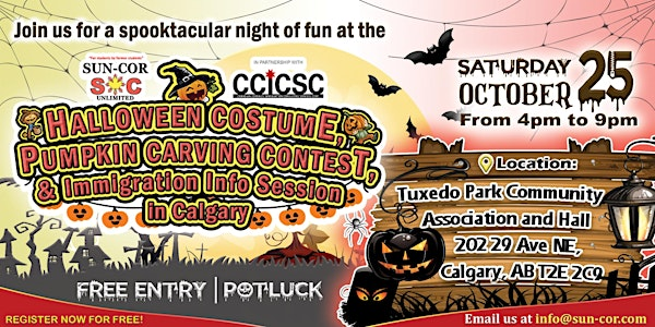 Halloween Costume and Pumpkin Carving Contest | 202 29 Ave NE