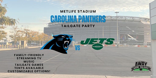 Carolina Panthers Tailgate At MetLife Stadium | MetLife Stadium Drive