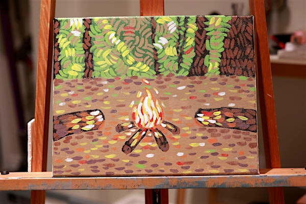 Intimate Paint Night: Campfire Painting & Storytelling | Residence Inn Calgary Downtown/Beltline District