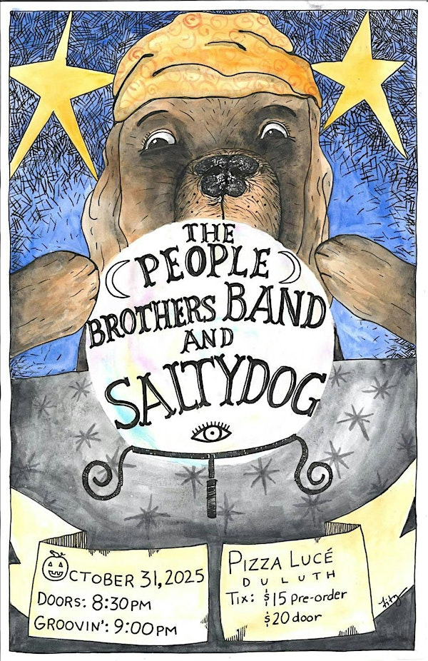 The People Brothers Band and Saltydog Halloween Show | Pizza Lucé Duluth
