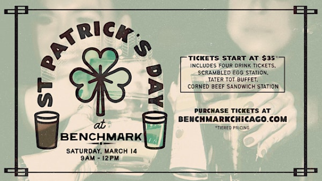St. Patrick's Day Party at Benchmark in Old Town | Benchmark