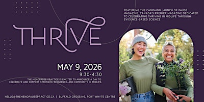 Thrive: Redefining Midlife for Women | Buffalo Crossing