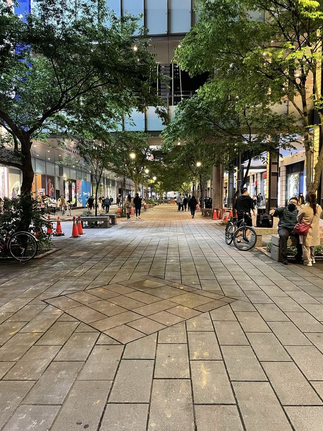 最熱鬧美麗的台北信義區 夜間點燈超美 不能錯過特色光線夜景
