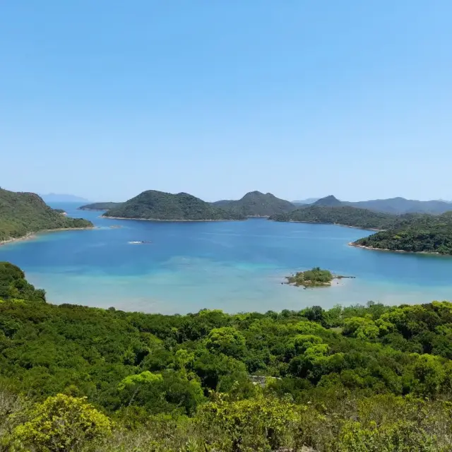 到離島吉澳去行山看印洲塘全景