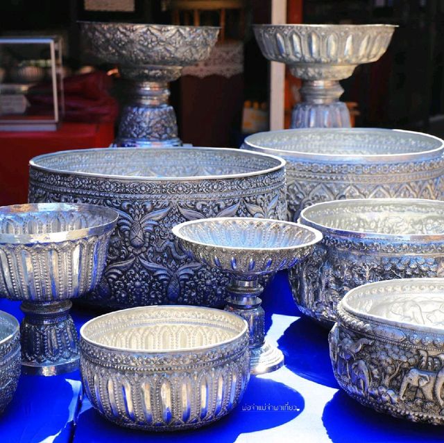 วัดศรีสุพรรณ เชียงใหม่ 
อุโบสถเงินแห่งแรกของ