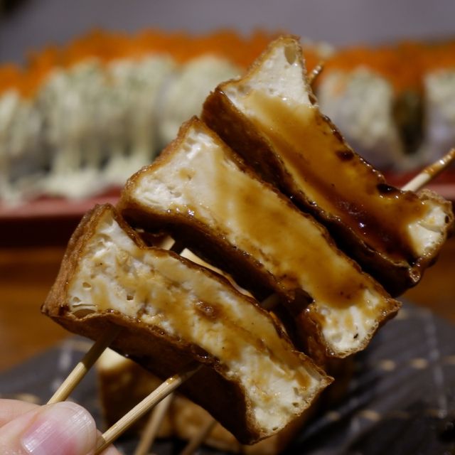 焦飯和豆腐料理很有心思 焦飯和豆腐料理很有心思