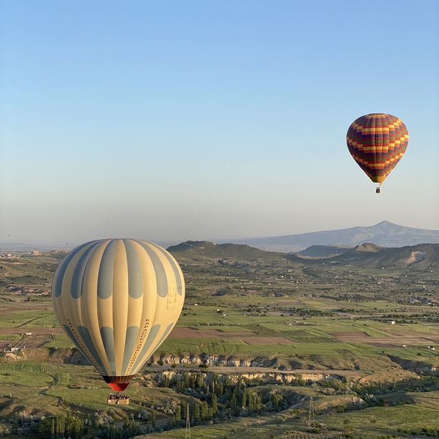 Magical hot air balloons in Cappadocia