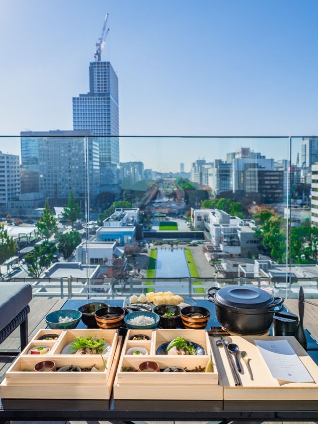 【名古屋】テレビ塔のテラスで絶品朝ごはん🍚🍱