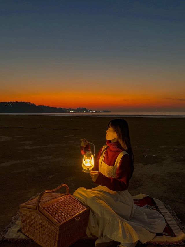 노을은 춘장대 해수욕장이지🫧