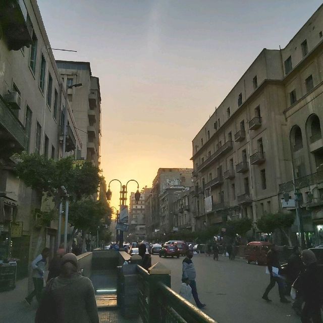 Hustle and bustle of Cairo