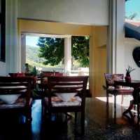 Coffee Bar at Luang prabang view 