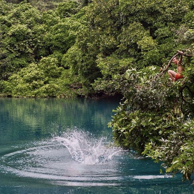 Water activities in khoun leng lake 
