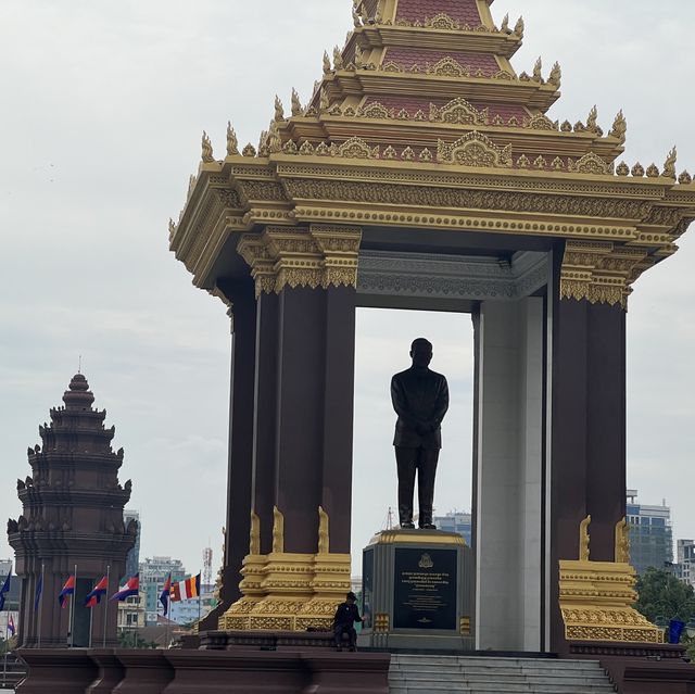 Independent movement in Phnom Penh, Cambodia 