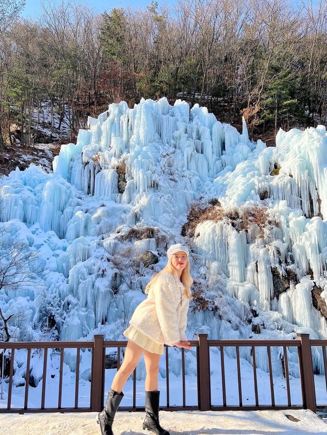 가평 어비계곡 빙벽❄️