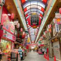 【大阪 黒門市場】大阪のくいだおれ「大阪の台所」