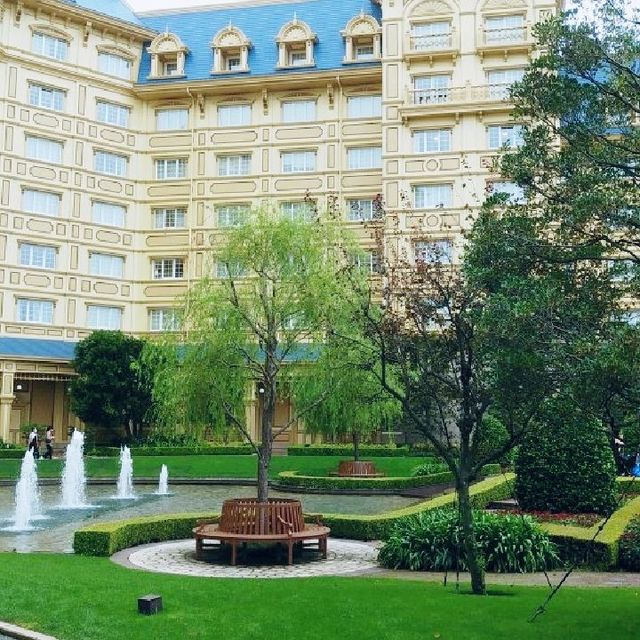 東京ディズニーランドホテル宿泊者限定の美しい庭
