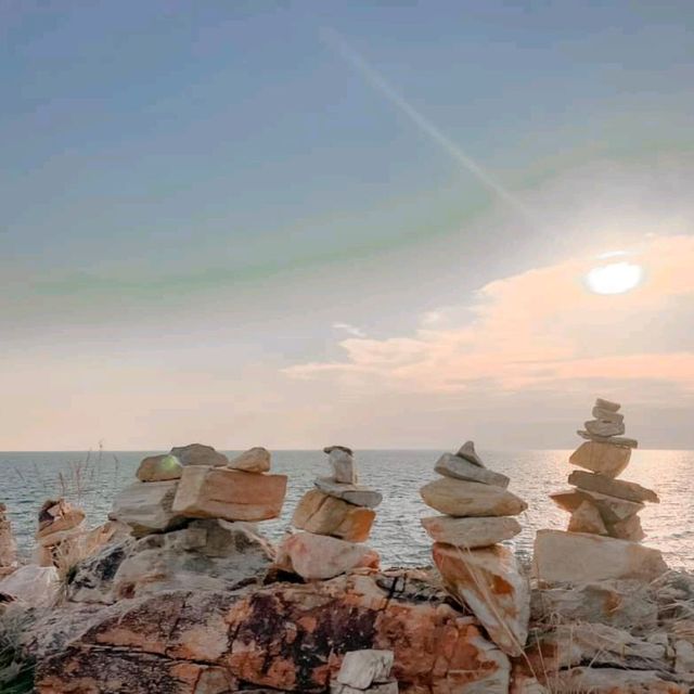 จุดชมวิวท้ายเกาะเสม็ด Tay Koh Sun Set View Point