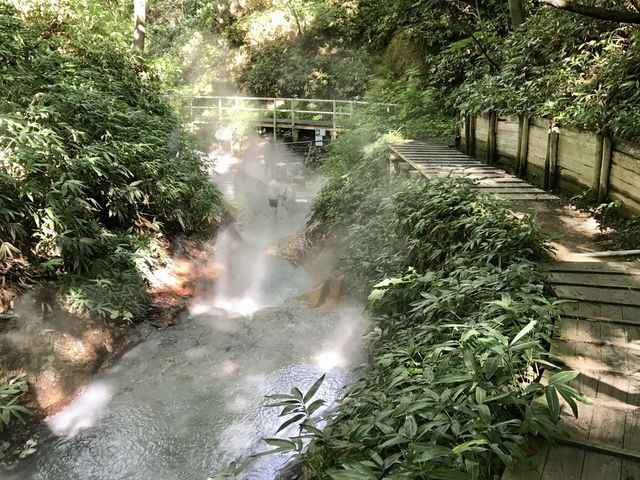 Natural Onsen Foot Spa in Hokkaido