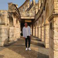 the ruins of the coliseum in macau