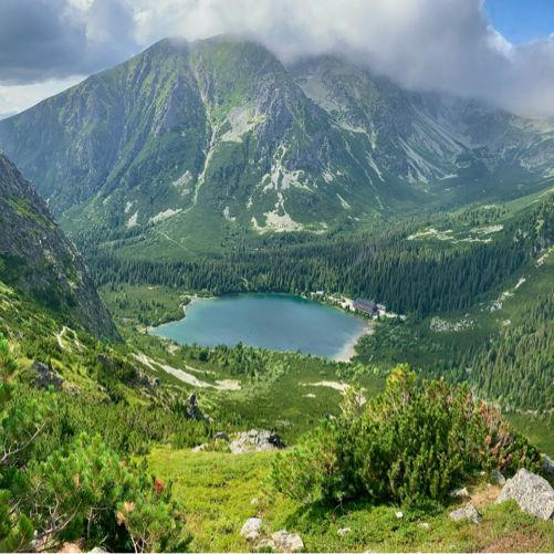 Popradské Pleso (Mountain Lake of Poprad)