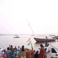 Visit the holy Ganges river in Varanasi 