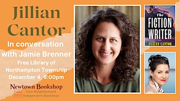 An Evening with Jillian Cantor and Jamie Brenner | The Free Library of Northampton Township