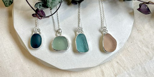Make a Sea Glass/Gemstone Pendant - Beginners Silversmithing Class. | The BIS