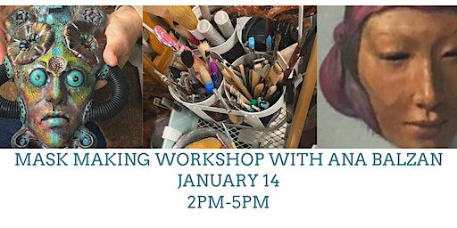 Clay Mask Making Workshop with Ana Balzan | Firehouse Art Center