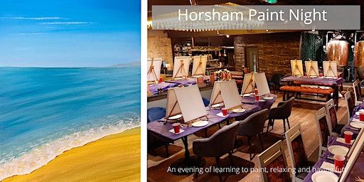 Horsham Paint Night - 'Summer Dreams' | Brewhouse & Kitchen - Horsham