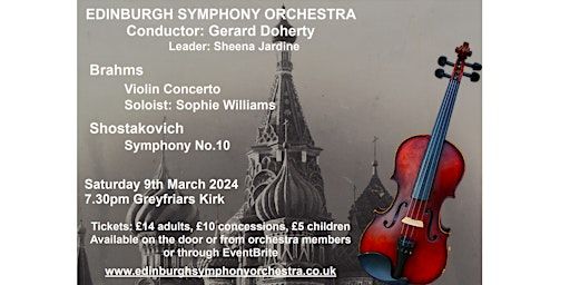 Edinburgh Symphony Orchestra - Spring Concert | Greyfriars Kirk