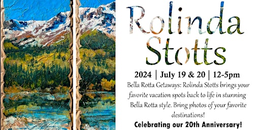Meet The Artist - Rolinda Stotts - July 1`9-20 | Marcus Ashley Gallery