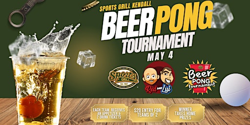 SPORTS GRILL BEER PONG TOURNAMENT | Sports Grill Kendall