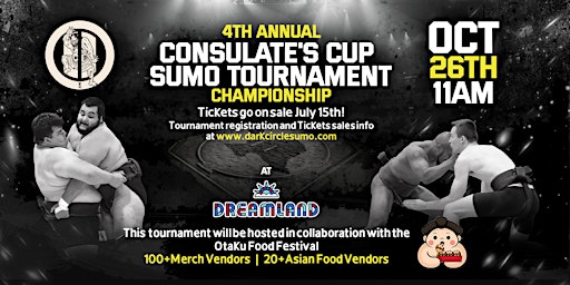 4th Annual Consulate's Cup Sumo Tournament | Dreamland Dripping Springs