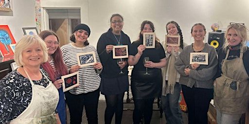 Linocut Printing Workshop | Sett Art Cafe