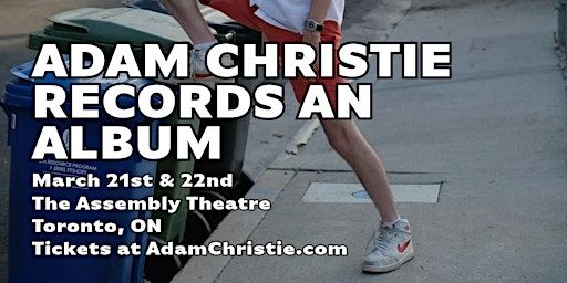 Adam Christie Records a Stand-Up Album | The Assembly Theatre